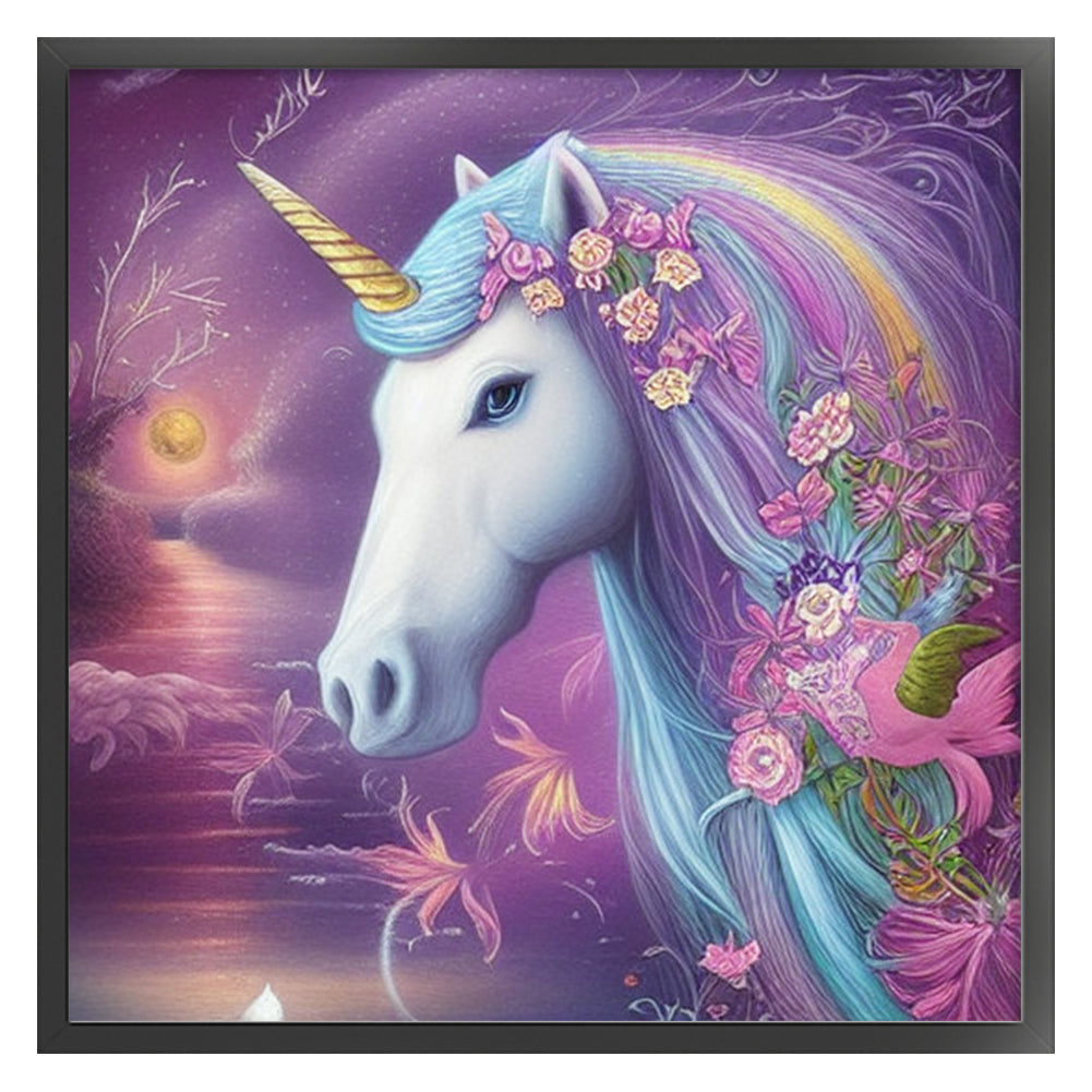 Unicorn - 11CT Stamped Cross Stitch 60*60CM