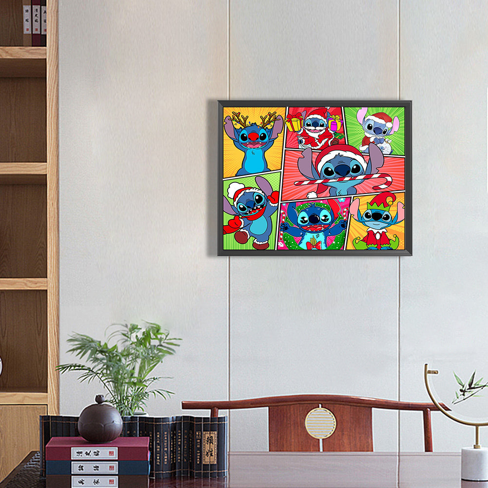 Stitch - Full Round Drill Diamond Painting 40*50CM