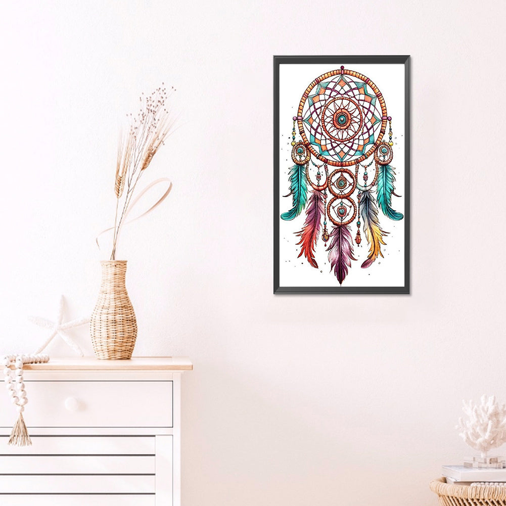 Dreamcatcher - Full Round Drill Diamond Painting 30*60CM
