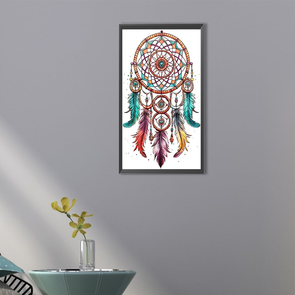 Dreamcatcher - Full Round Drill Diamond Painting 30*60CM