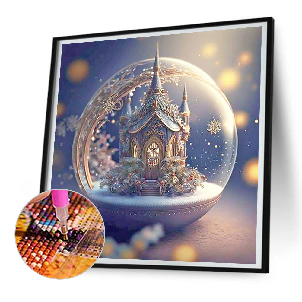 Church Crystal Ball - Full Round Drill Diamond Painting 30*30CM