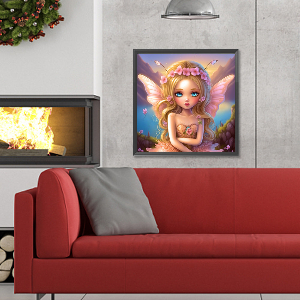 Elf Girl - Full Round Drill Diamond Painting 30*30CM