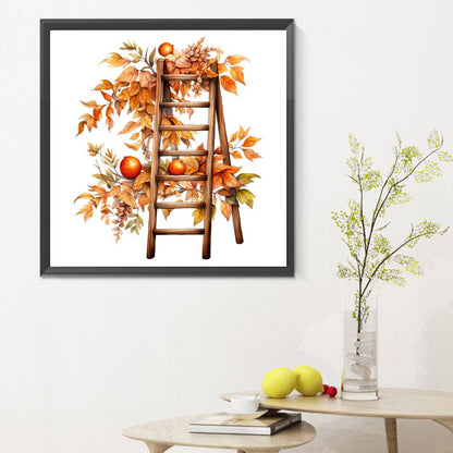 Harvest Ladder - Full Round Drill Diamond Painting 30*30CM