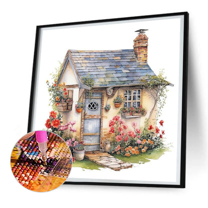 Cozy Cabin - Full Round Drill Diamond Painting 30*30CM