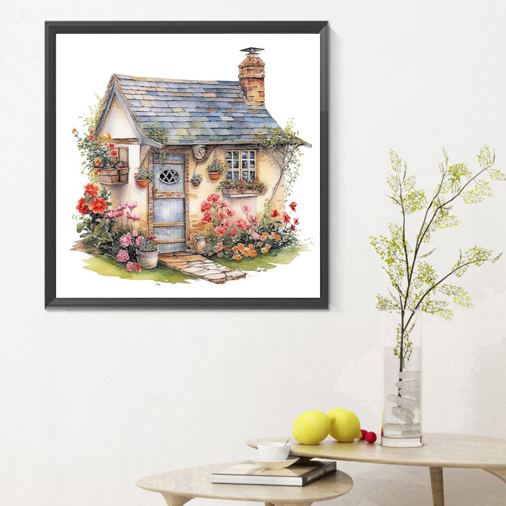 Cozy Cabin - Full Round Drill Diamond Painting 30*30CM
