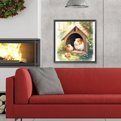 Farm Animals - Full Round Drill Diamond Painting 30*30CM