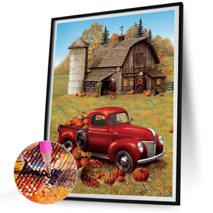 Country Cabin - Full Round Drill Diamond Painting 30*40CM