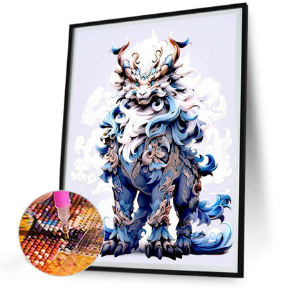 Majestic Beast - Full Round Drill Diamond Painting 30*40CM