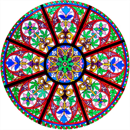 Mandala - Full Round Drill Diamond Painting 40*40CM