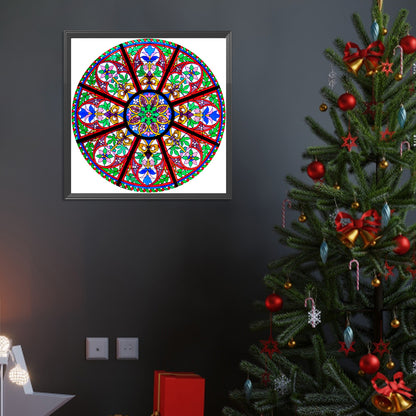 Mandala - Full Round Drill Diamond Painting 40*40CM