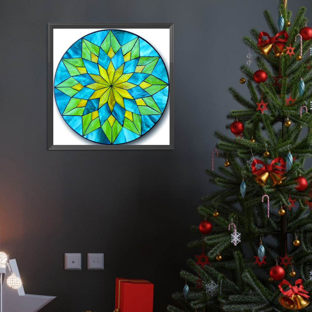 Mandala - Full Round Drill Diamond Painting 40*40CM