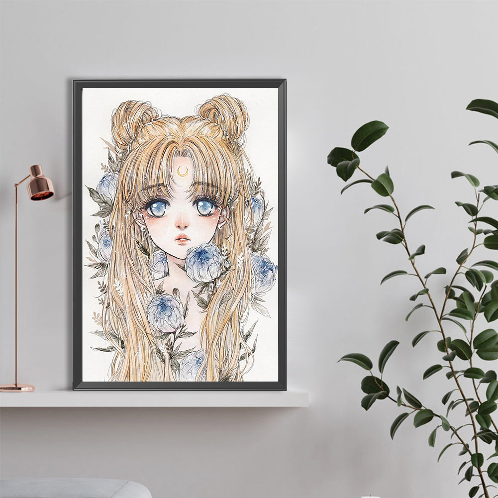 Shui Bingyue - Full Round Drill Diamond Painting 40*60CM