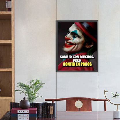 Clown Smile - Full Round Drill Diamond Painting 40*50CM