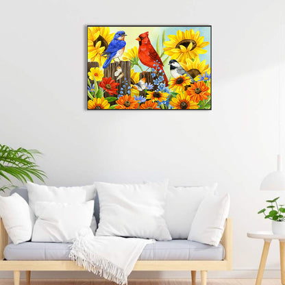 Cardinal - Full Round Drill Diamond Painting 60*40CM