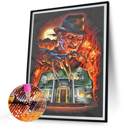 Halloween - Full Round Drill Diamond Painting 30*40CM