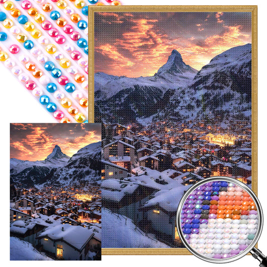 Landscape - Full AB Dril Round Diamond Painting 40*60CM