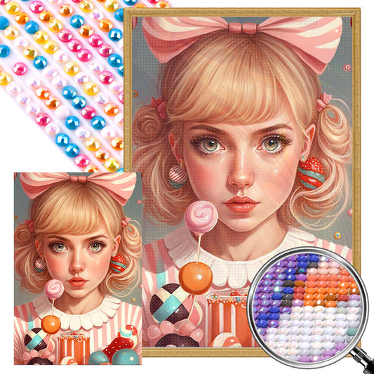 Figure - Full AB Dril Round Diamond Painting 40*60CM