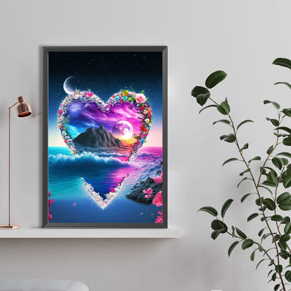 Love Mountains And Rivers - Full Round Drill Diamond Painting 40*60CM