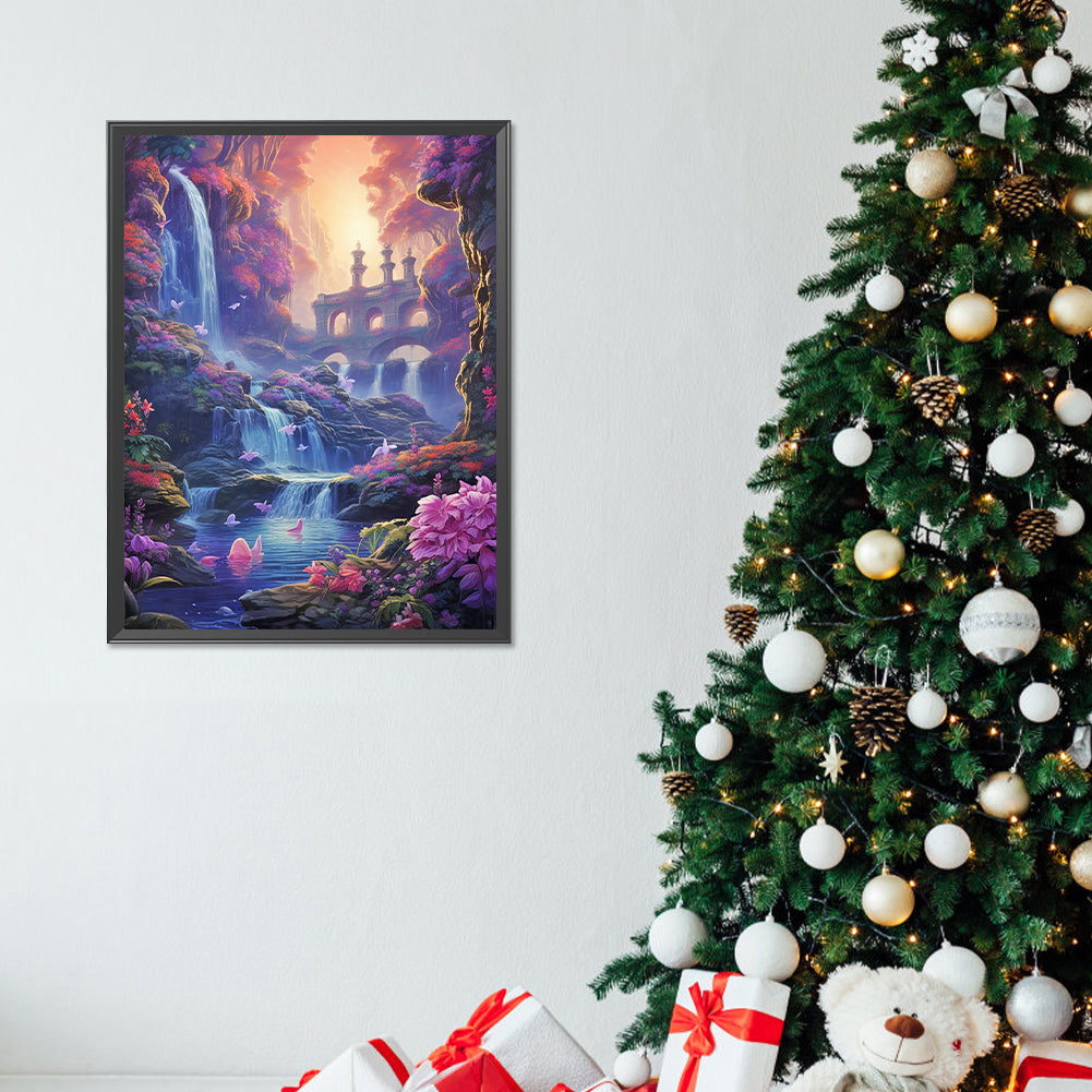 Walk Into Wonderland - Full Round Drill Diamond Painting 30*40CM