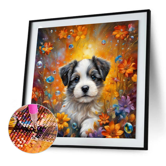 Huacong Gouzi - Full Round Drill Diamond Painting 30*30CM