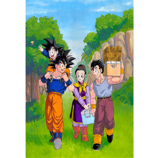 Dragon Ball - 11CT Stamped Cross Stitch 50*70CM