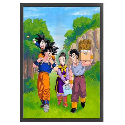 Dragon Ball - 11CT Stamped Cross Stitch 50*70CM