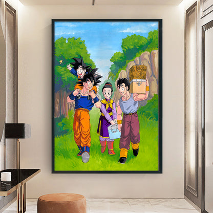 Dragon Ball - 11CT Stamped Cross Stitch 50*70CM