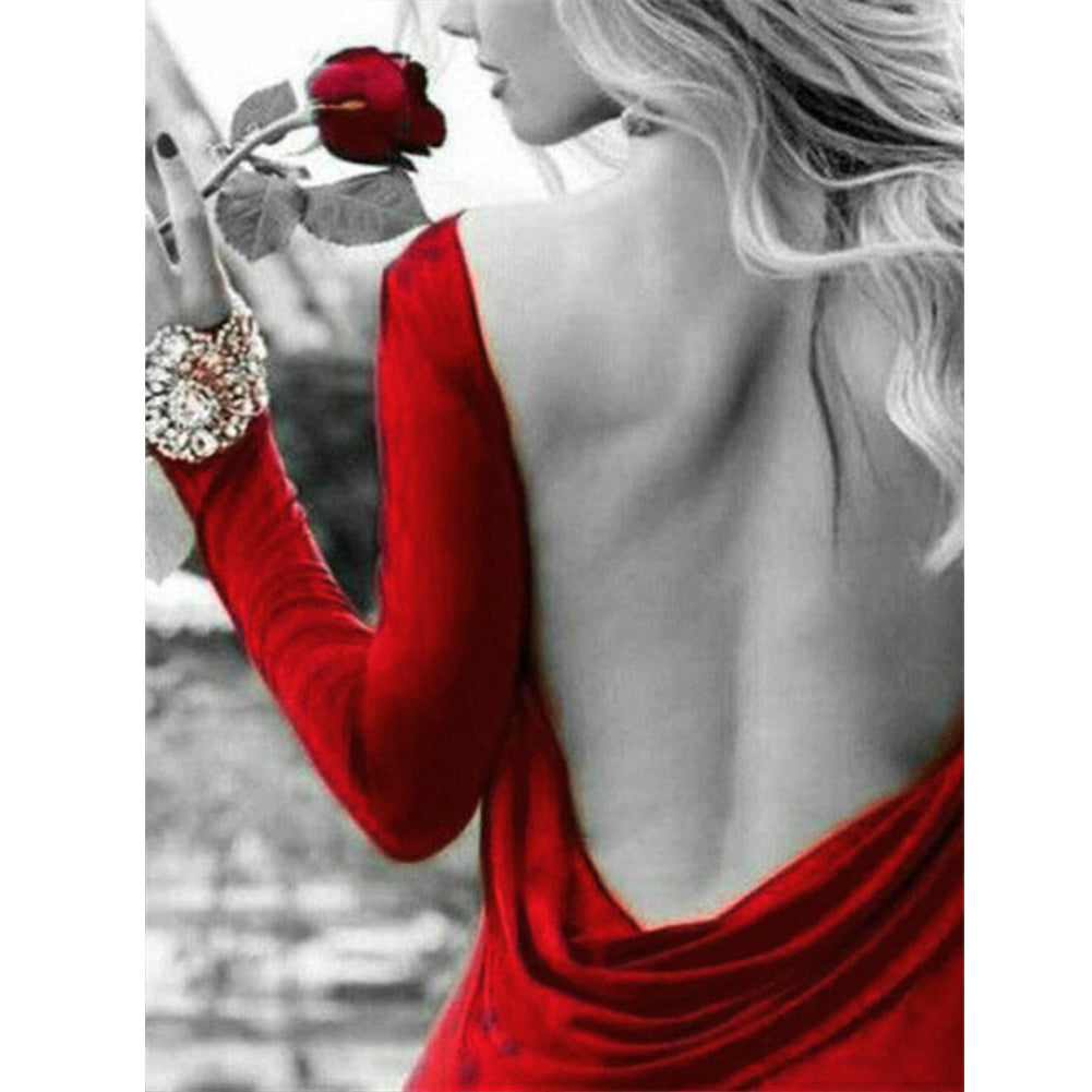 La Vie En Rose - Full Round Drill Diamond Painting 30*40CM