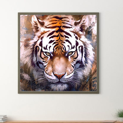 Tiger - Full Round Drill Diamond Painting 30*30CM