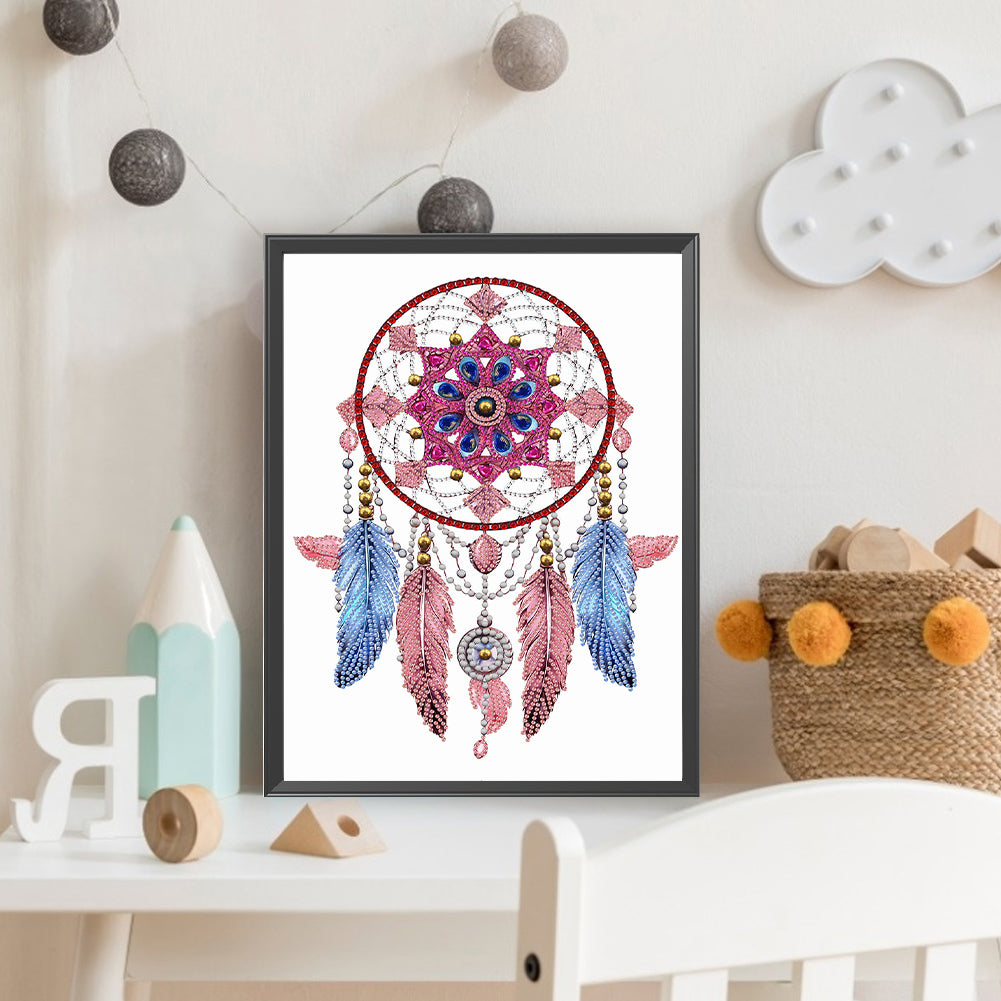 Dreamcatcher - Special Shaped Drill Diamond Painting 30*40CM