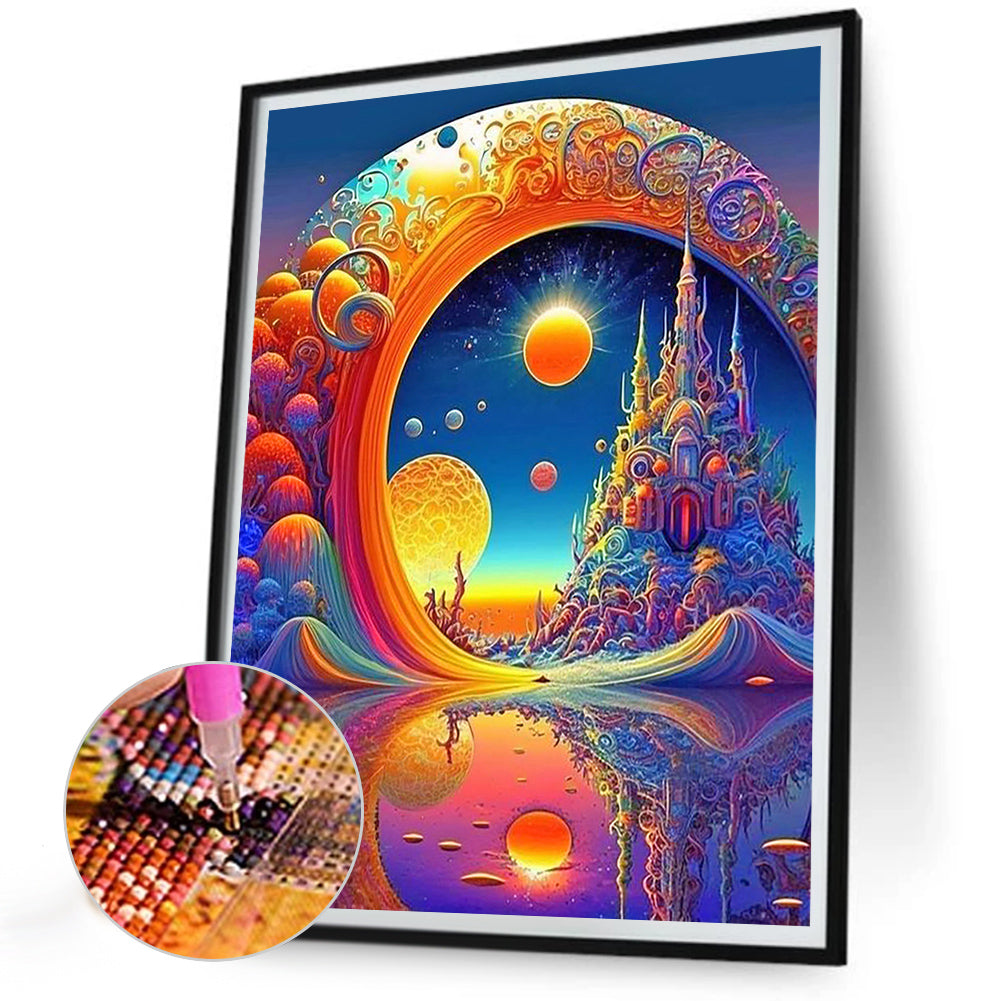 Fantasy Wonderland - Full Round Drill Diamond Painting 30*40CM