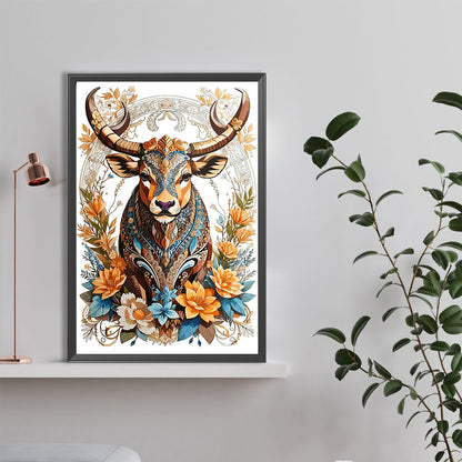 Ox - Full Round Drill Diamond Painting 40*60CM