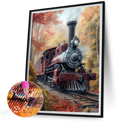 Train - Full Round Drill Diamond Painting 30*40CM