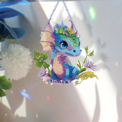 Special Shape Diamond Art Hanging Pendant for Home Wall Decor (Pterosaur)