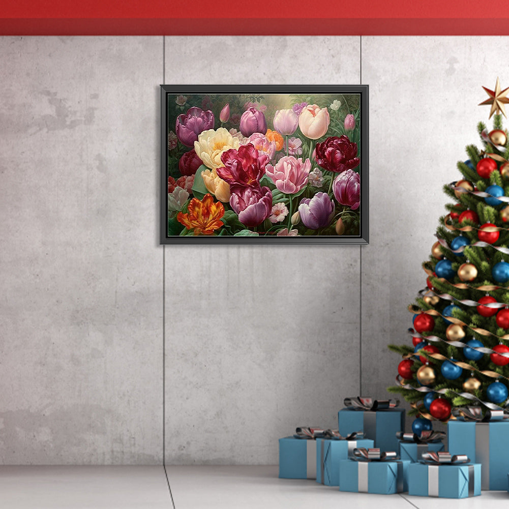 Tulip - Full Square Drill Diamond Painting 40*30CM