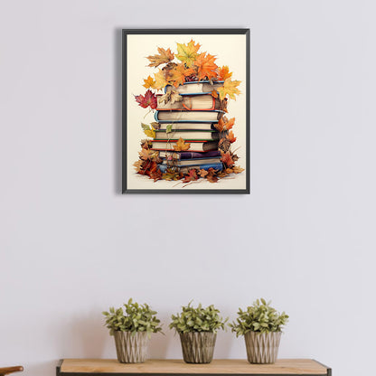 Maple Leaf Books - Full Square Drill Diamond Painting 30*40CM