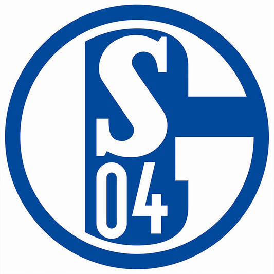 Schalke 04 Team Logo - Full Round Drill Diamond Painting 40*40CM