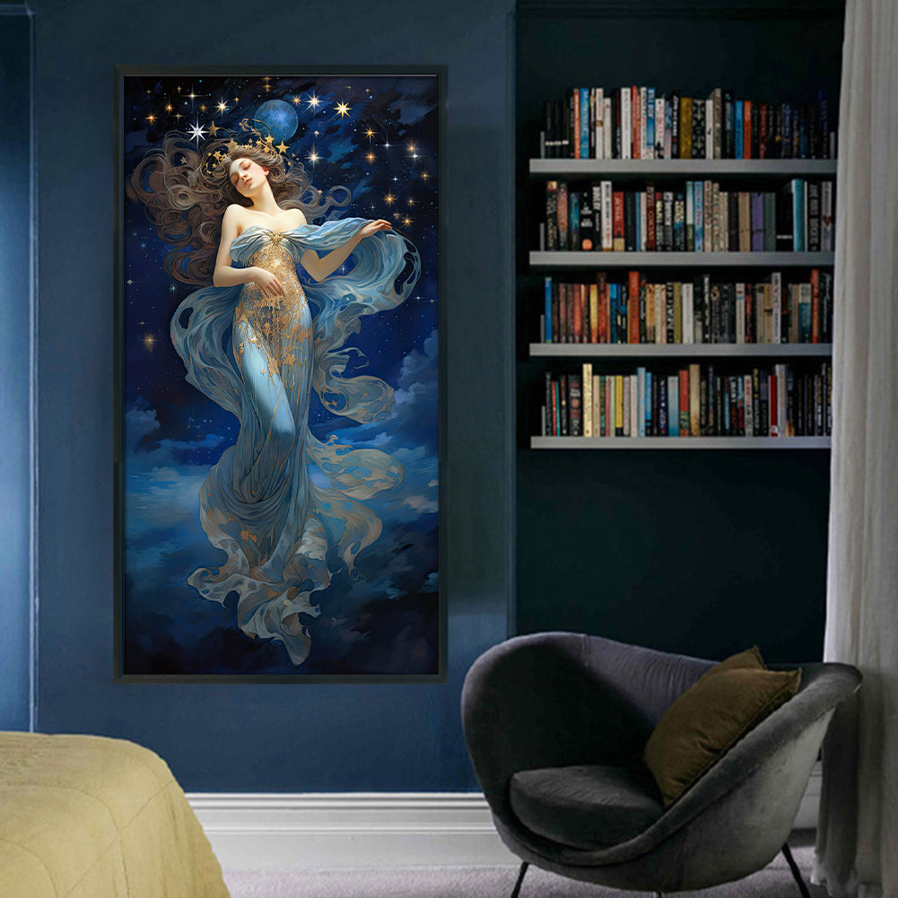 Star Goddess - 11CT Counted Cross Stitch 50*90CM