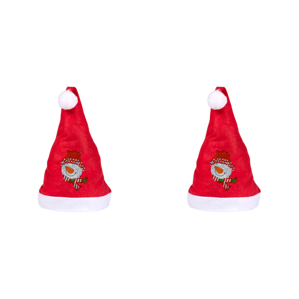 DIY Diamond Painting Christmas Hat Comfort Soft for Adults Unisex (Snowman #5)