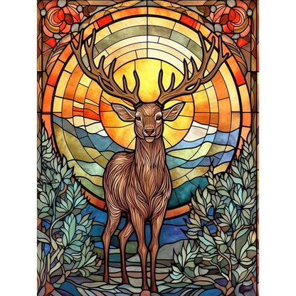 Deer In The Wild - Full Round Drill Diamond Painting 30*40CM