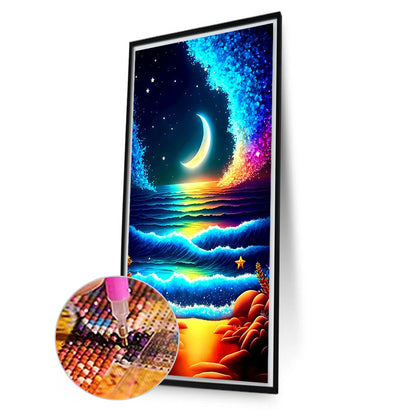 Colorful Clouds - Full Round Drill Diamond Painting 40*70CM