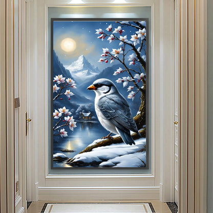 Animals In The Snow - Full Round Drill Diamond Painting 40*60CM