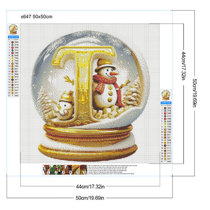 God'S Skeleton - Full Round Drill Diamond Painting 50*50CM