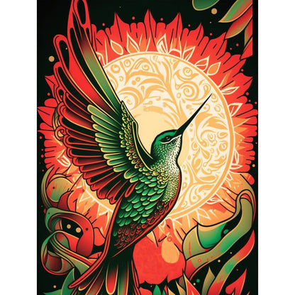 Hummingbird Art - Full Round Drill Diamond Painting 30*40CM