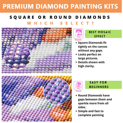 Seaside Town - Full Round AB Drill Diamond Painting 70*50CM