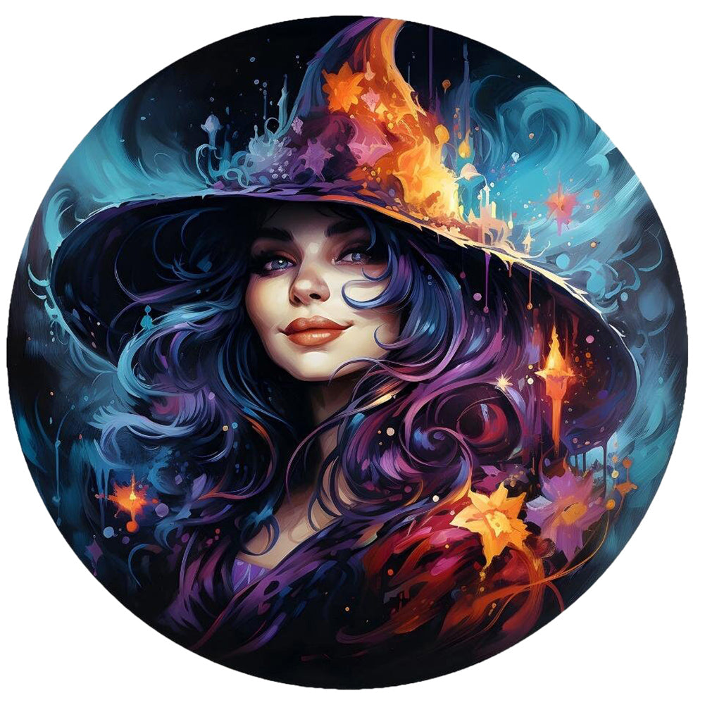 Confidence¡¤Witch - Full Round Drill Diamond Painting 30*30CM