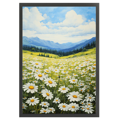 Daisy Flowers Field - 11CT Stamped Cross Stitch 40*60CM
