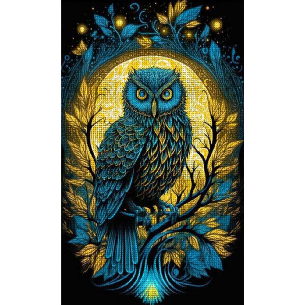 Mermaid Under The Moonlight - 11CT Stamped Cross Stitch 50*80CM