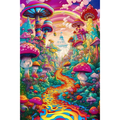Colourful World - Full Round Drill Diamond Painting 40*60CM