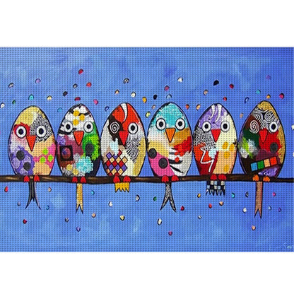 Birdie - 11CT Stamped Cross Stitch 60*45CM